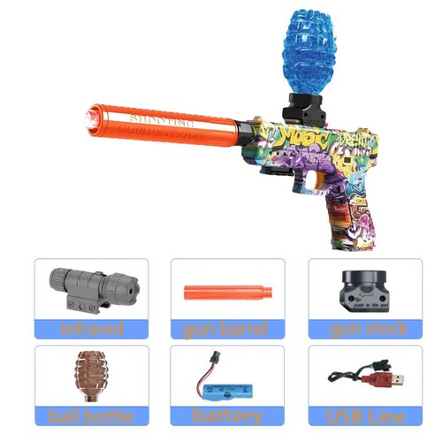 Electric water blaster gun - water,