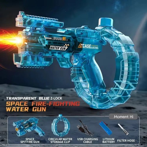 Electric water gun 42cm high - electric,