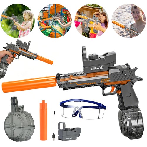 Electric water gun - water,
