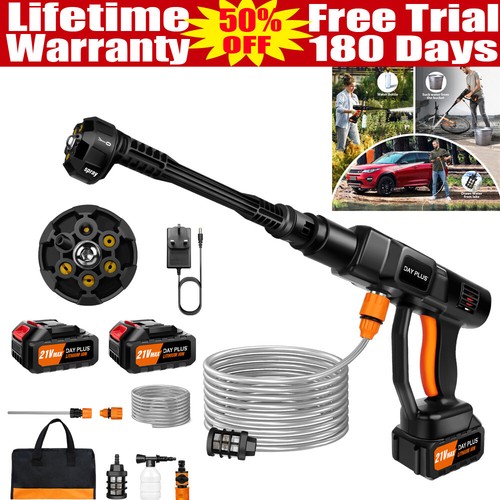 Cordless spray car wash - car,