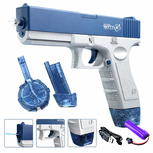 Powerful electric water gun - water,