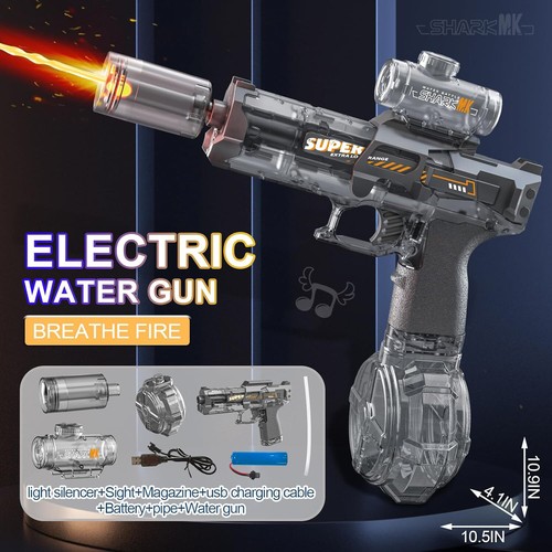 27cm electric water gun squirt - 27cm,