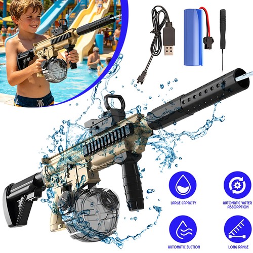 Electric water gun led - water, toy